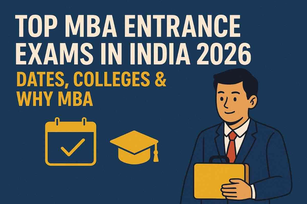 Top MBA entrance exams in India 2026